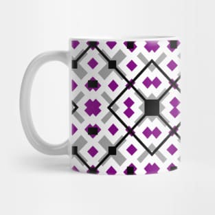 Geometric Ace Pattern Mug